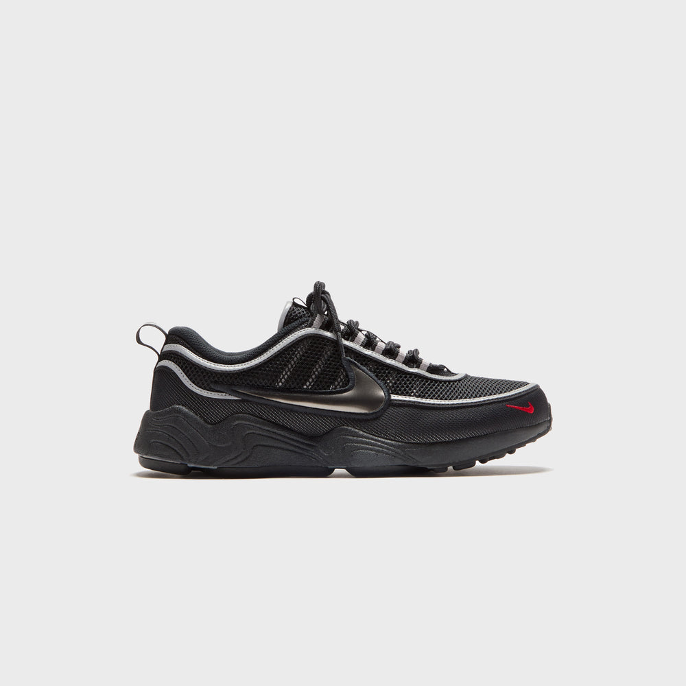 Nike Air Zoom Spiridon - Black / Metallic Silver / Sport Red | Kith Black / Metallic Silver / Sport Red