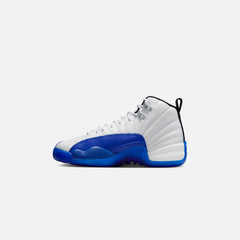 Jordan GS Air Jordan 12 - White / Black / Game Royal | Kith White / Black / Game Royal