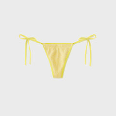 Asta Resort Mia Bikini Bottom - Butter Yellow Sequin | Kith Butter Yellow Sequin