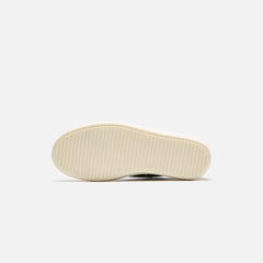 Rick Owens Low Sneakers Scarpe In Pelle - Black / Milk / Milk | Kith Black / Milk / Milk