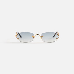 Vintage Frames Aspen Drill Mount 24KT Gold - Grey | Kith Grey