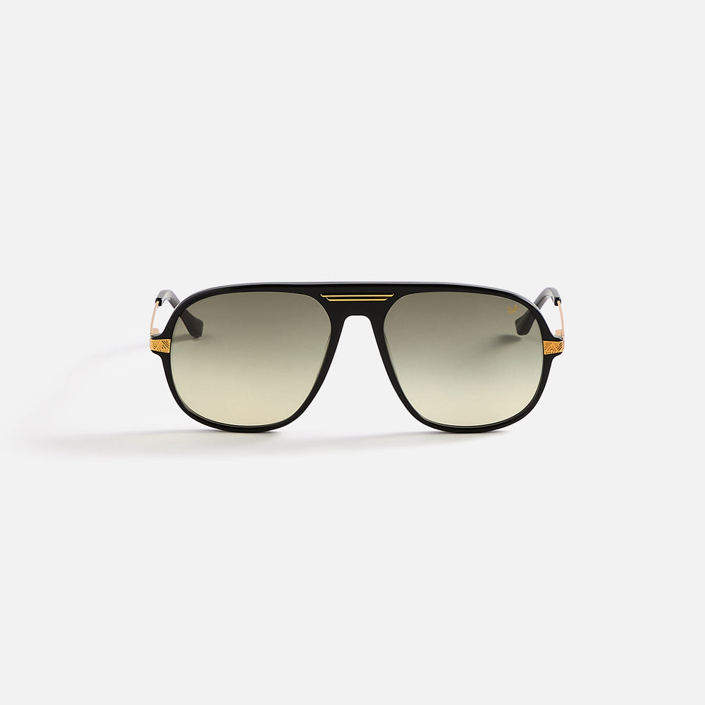 Vintage Frames Lucky Black Acetate - Gray Gradient | Kith Gray Gradient