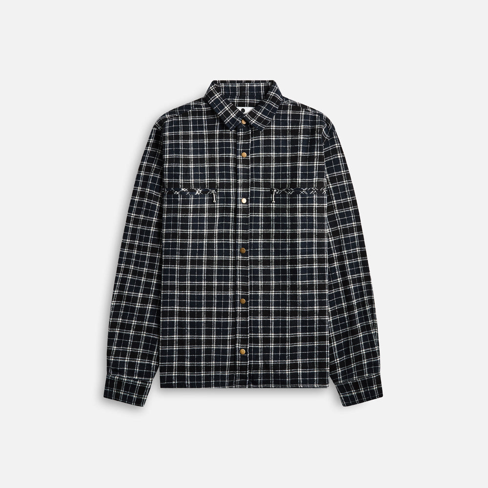 Noon Goons Baja Snappers Shirt - Black / Navy / White | Kith Black / Navy / White