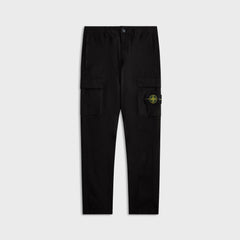 Stone Island Stretch-Tc Garment Dyed Pant - Black | Kith Black