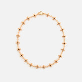 Emanuele Bicocchi Black Zirconia Crest Necklace - Gold | Kith Gold