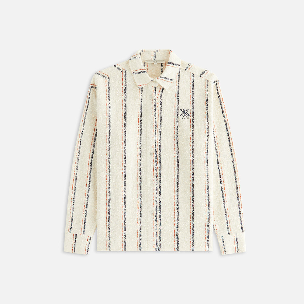 Kith Women Roanne II Boucle Shirt - Whisper | Kith Whisper