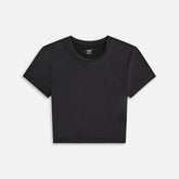 Kith Women Mulberry III Cupro Tee - Black | Kith Black