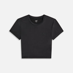 Kith Women Mulberry III Cupro Tee - Black | Kith Black