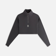 Kith Women Vesper Sueded Quarter Zip - Gotham | Kith Gotham
