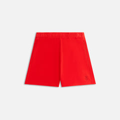 Kith Women Rayne Sueded Sweatshort - Cinnabar | Kith Cinnabar