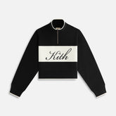 Kith Women Hunter II Script Quarter Zip - Black | Kith Black