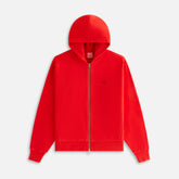 Kith Women Tanner Sueded Hoodie - Cinnabar | Kith Cinnabar