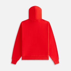 Kith Women Tanner Sueded Hoodie - Cinnabar | Kith Cinnabar