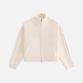 Kith Women Wyler Crest Full Zip Sweater - Sandrift | Kith Sandrift