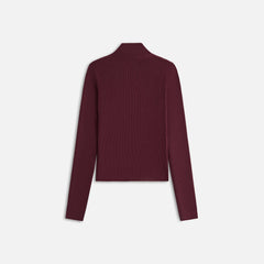 Kith Women Ina Rib Track Zip - Magma | Kith Magma