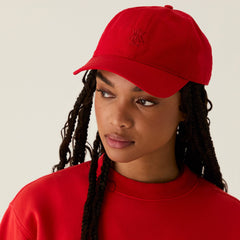 Kith Women Crest Embroidered Classic Cap - Cinnabar | Kith Cinnabar