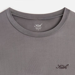 Kith Women Mulberry III Cupro Tee - Hematite | Kith Hematite
