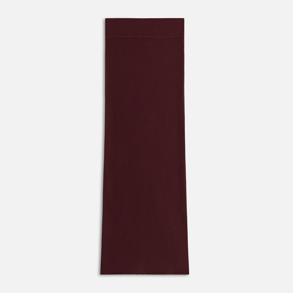 Kith Women Arys Rib Maxi Skirt - Magma | Kith Magma