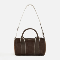Kith Women Checkered Satin Mini Duffle Bag - Derby | Kith Derby