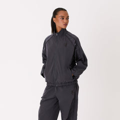 Kith Women Azariah Seamed Track Jacket - Phantom Grey | Kith Phantom Grey
