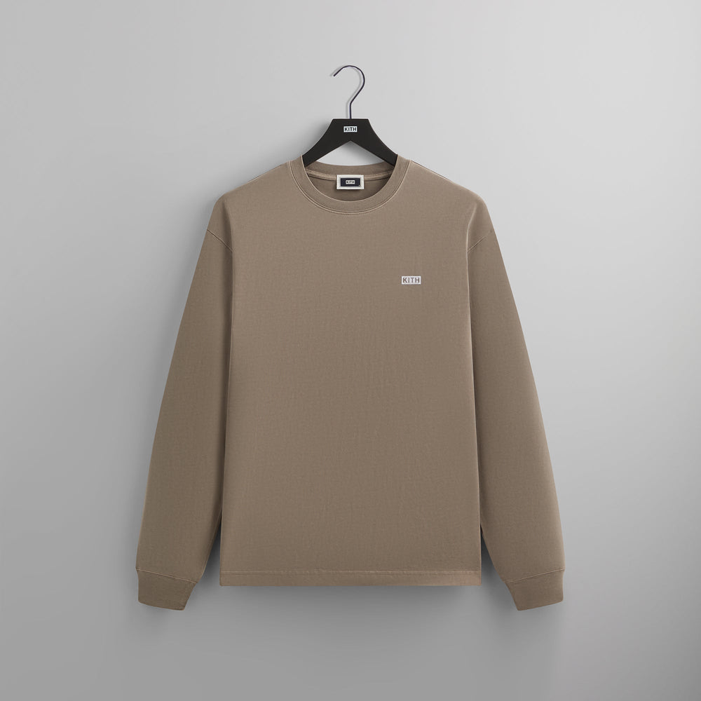 Kith Long Sleeve LAX Tee - Quicksand | Kith Quicksand