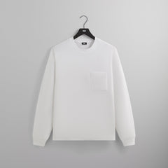Kith Long Sleeve Quinn Tee - White | Kith White