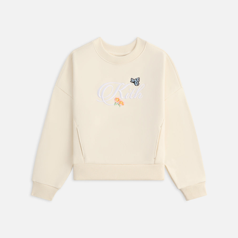 Kith Kids Script Nelson Crewneck - Silk | Kith Silk
