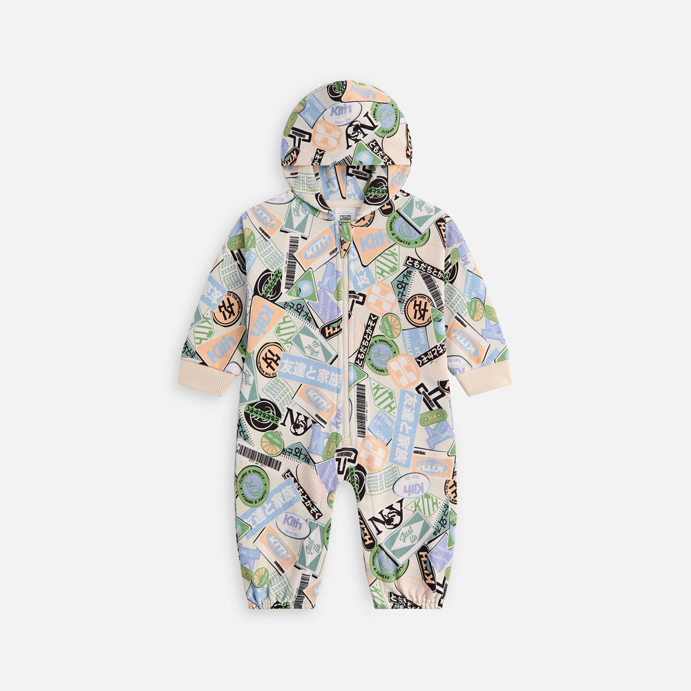 Kith Baby Friends and Family Nelson Coverall - Sandrift | Kith Sandrift
