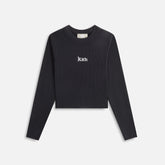 Kith Kids Long Sleeve Mulberry Tee - Black | Kith Black