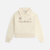 Kith Kids Nelson Quarter Zip Rugby - Waffle | Kith Waffle