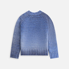 Kith Kids Logo Sweater Crewneck - Marina | Kith Marina
