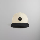 Kith Two Tone Suede Brim Aaron Classic Cap - Black | Kith Black