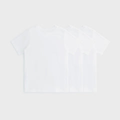 Kith Kids 3-Pack Short Sleeve Tee - White | Kith White