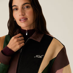 Kith Women Brisa Patchwork Bomber Jacket - Derby | Kith Derby