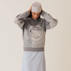 Kith Women Ashwin Patchwork Crewneck - Statue | Kith Statue