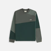 Kith Women Patchwork Oversized Sonoma Long Sleeve - Stadium | Kith Stadium