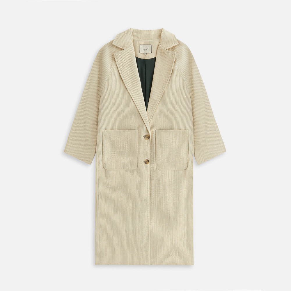 Kith Women Rory Pleated Coat - Oxide | Kith Oxide