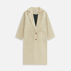 Kith Women Rory Pleated Coat - Oxide | Kith Oxide