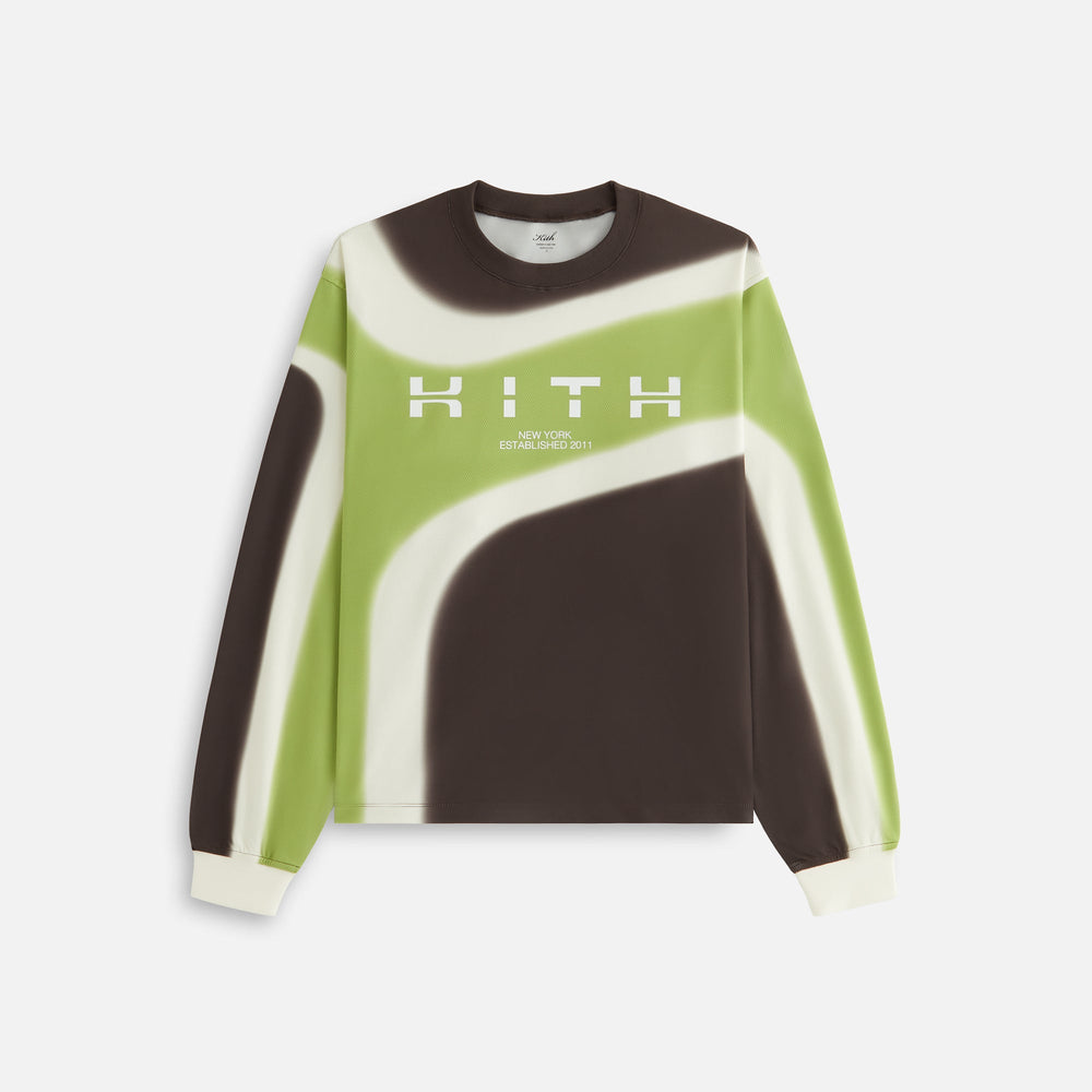 Kith Women Aerosol Ridley Tech Long Sleeve - Pistachio | Kith Pistachio