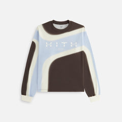 Kith Women Aerosol Ridley Tech Long Sleeve - Kyanite | Kith Kyanite