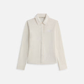Kith Women Ella Patchwork Fitted Shirt - Oxide | Kith Oxide