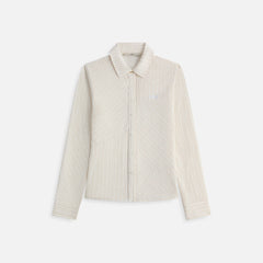 Kith Women Ella Patchwork Fitted Shirt - Oxide | Kith Oxide