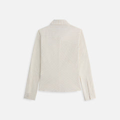Kith Women Ella Patchwork Fitted Shirt - Oxide | Kith Oxide