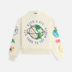 Kith Kids Logo Hunter Pullover - Sandrift | Kith Sandrift
