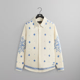 Kith Raw Hem Denim Apollo Shirt - Lake | Kith Lake