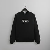 Kith Vortex Logo Nelson Crewneck - Black | Kith Black