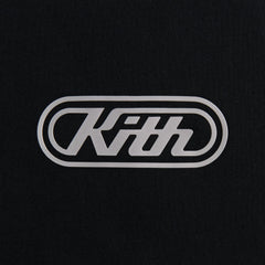 Kith Vortex Logo Nelson Crewneck - Black | Kith Black