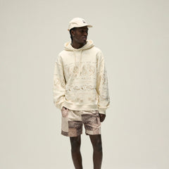&Kin Paisley Floral Williams III Hoodie - Sandrift | Kith Sandrift