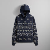 &Kin Paisley Floral Williams III Hoodie - Nocturnal | Kith Nocturnal