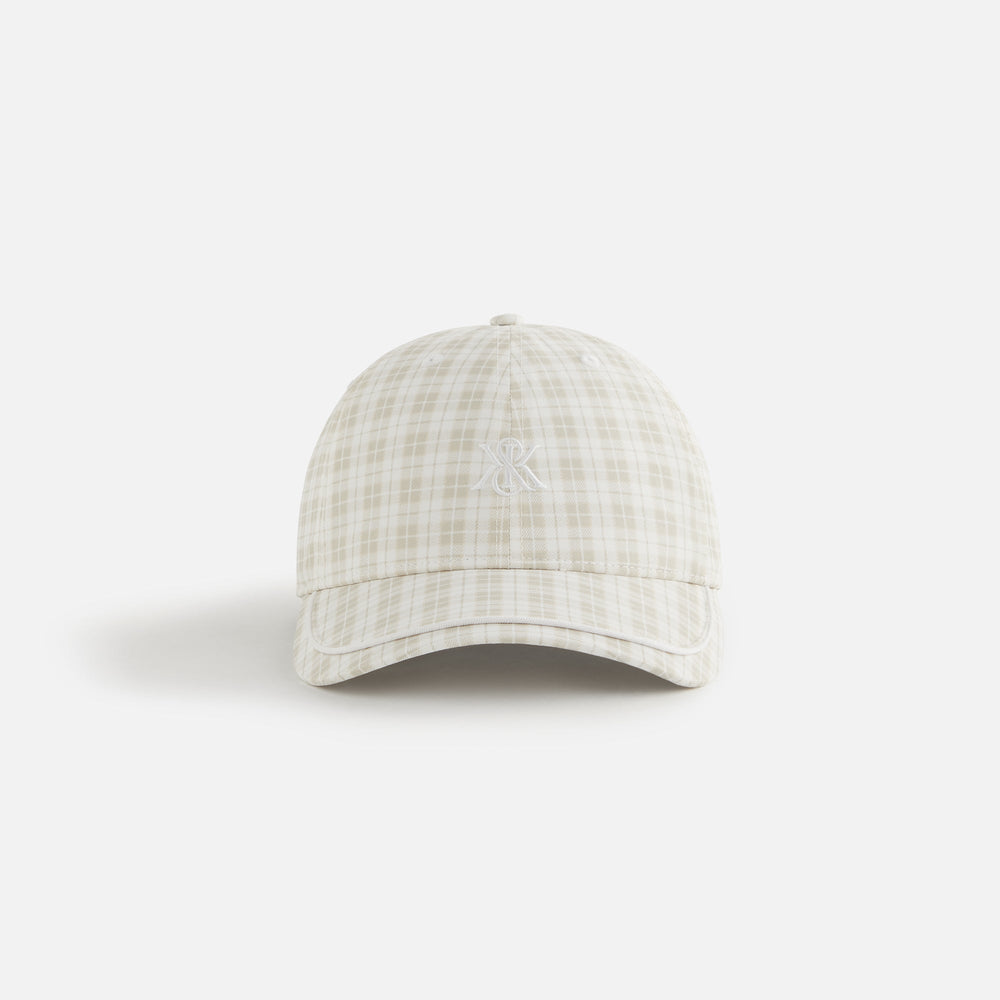 Kith Women Gingham Classic Cap - White | Kith White
